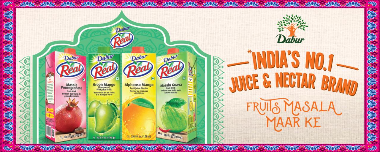 Dabur real juice clearance